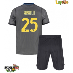 Inter Milan Manuel Akanji #25 Kolmaspaita Lapsille 2026-27 Lyhythihainen (+ shortsit)